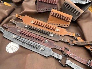 *Made to Order* Guide Gun Rifle Sling for Marlin 1895 Lever Action 45-70, 45 Colt, 44 Mag, 357 Mag, Henry Big Boy X, and S&W 1854 in Genuine Water Buffalo-Busted B Leather