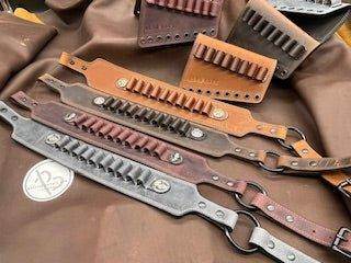 *Made to Order* Guide Gun Rifle Sling for Marlin 1895 Lever Action 45-70, 45 Colt, 44 Mag, 357 Mag, Henry Big Boy X, and S&W 1854 in Genuine Water Buffalo