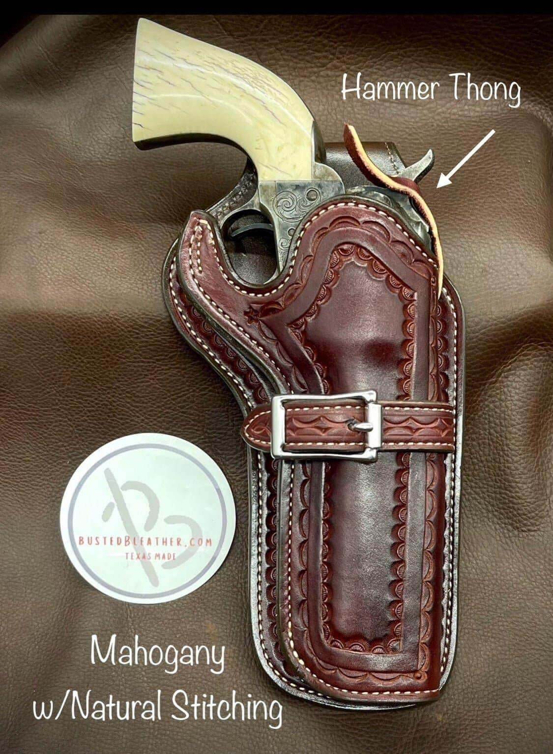 *Made to Order* LH/RH High Noon Western Holster for Single Action for Colt, Uberti Clones, Ruger Blackhawks & Super Blackhawks