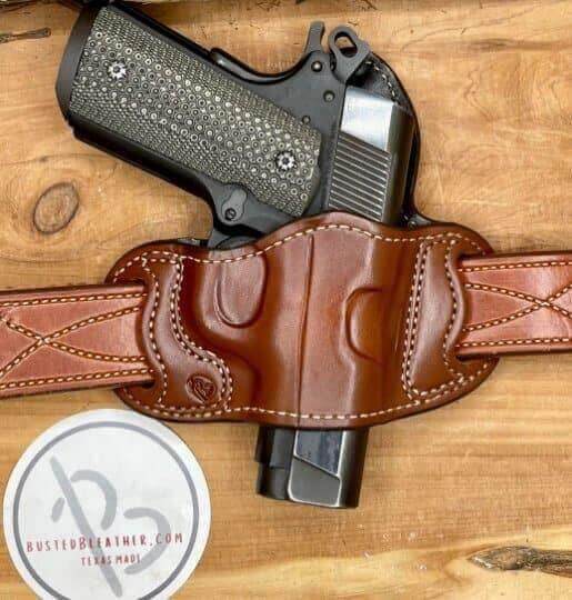 *Made to Order* LH/RH Belt Slide Holster Made for Your Gun