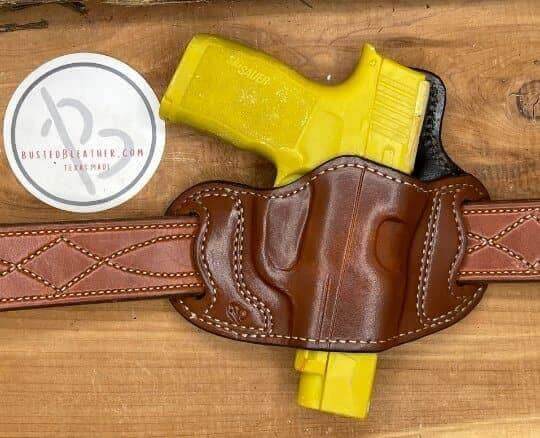 *Made to Order* LH/RH Belt Slide Holster Made for Your Gun