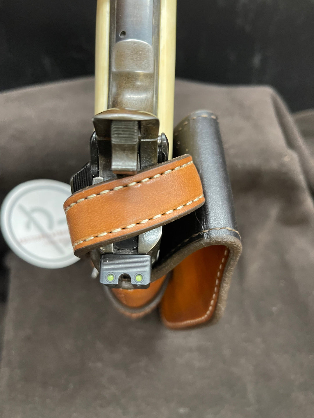 *Made to Order* LH/RH High Noon 1911 Western Holster Made for Your Gun-Busted B Leather
