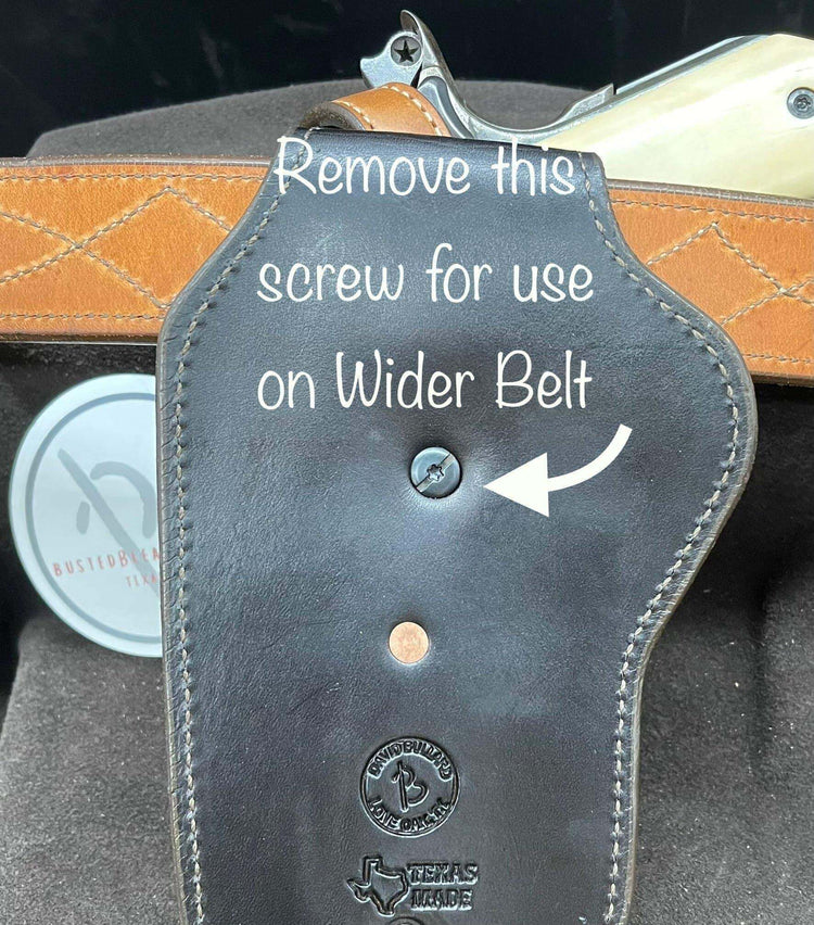 *Made to Order* LH/RH High Noon 1911 Western Holster Made for Your Gun-Busted B Leather