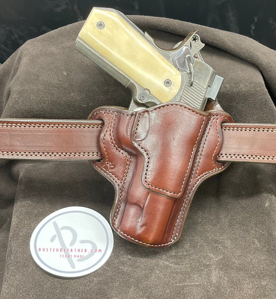 *Made to Order* LH/RH Ironside Holster Made for Your Gun-Busted B Leather