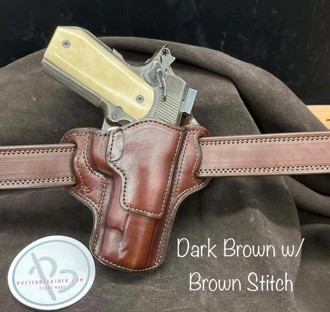 *Made to Order* LH/RH Ironside Holster Made for Your Gun-Busted B Leather