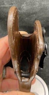 *Made to Order* LH/RH IWB for Bond Arms Metal Belt Clip "Don't Tread on Me" or "2A 1776"-Busted B Leather