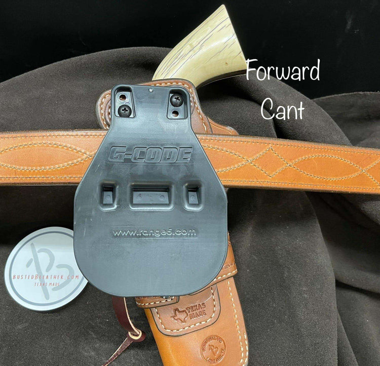 *Made to Order* LH/RH Paddle Rancher Cowboy Holster for Single Action Revolvers Old West Tooled Border/Texas Star Concho-Busted B Leather