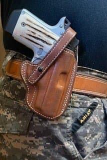 *Made to Order* LH/RH Paddle Rancher Holster Made For Your Gun-Busted B Leather