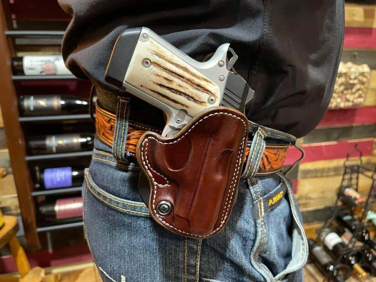 *Made to Order* LH/RH Paddle Rancher Holster Made For Your Gun-Busted B Leather