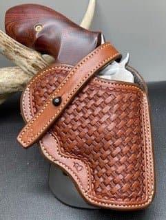 *Made to Order* LH/RH Paddle Rancher Holster Made For Your Gun-Busted B Leather