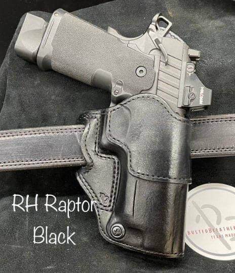 *Made to Order* LH/RH Raptor Holster for Red Dot Optics Made for Your Gun