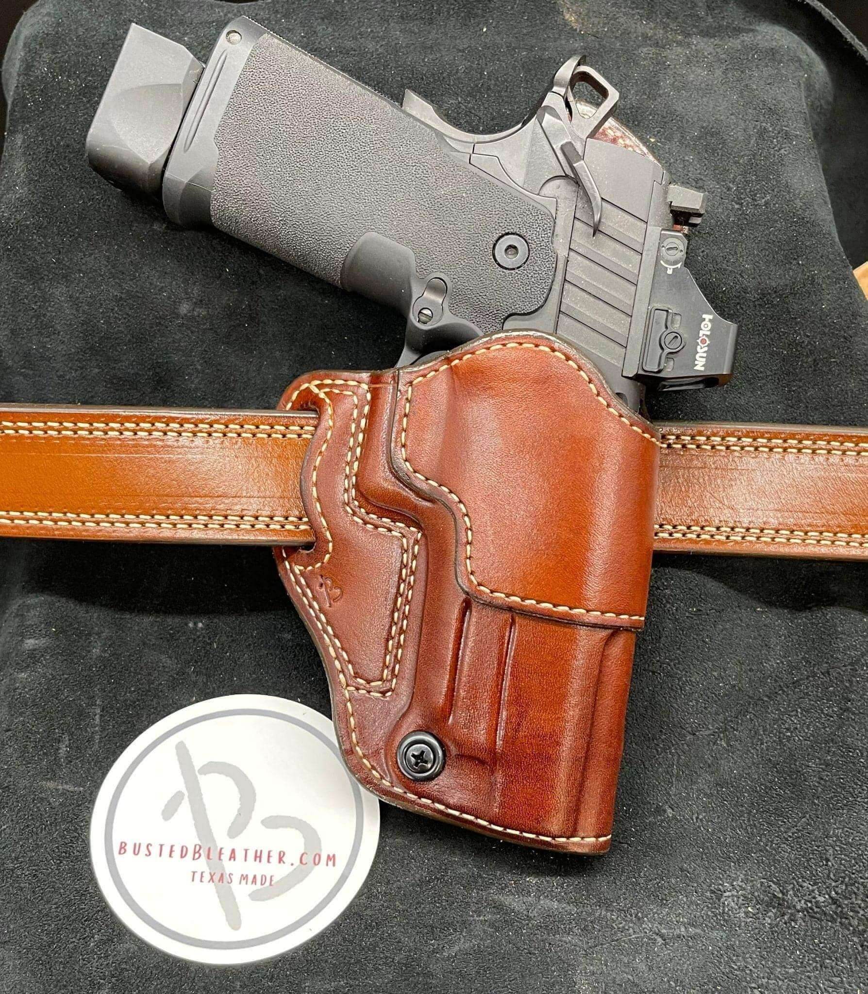 *Made to Order* LH/RH Raptor Holster for Red Dot Optics Made for Your Gun