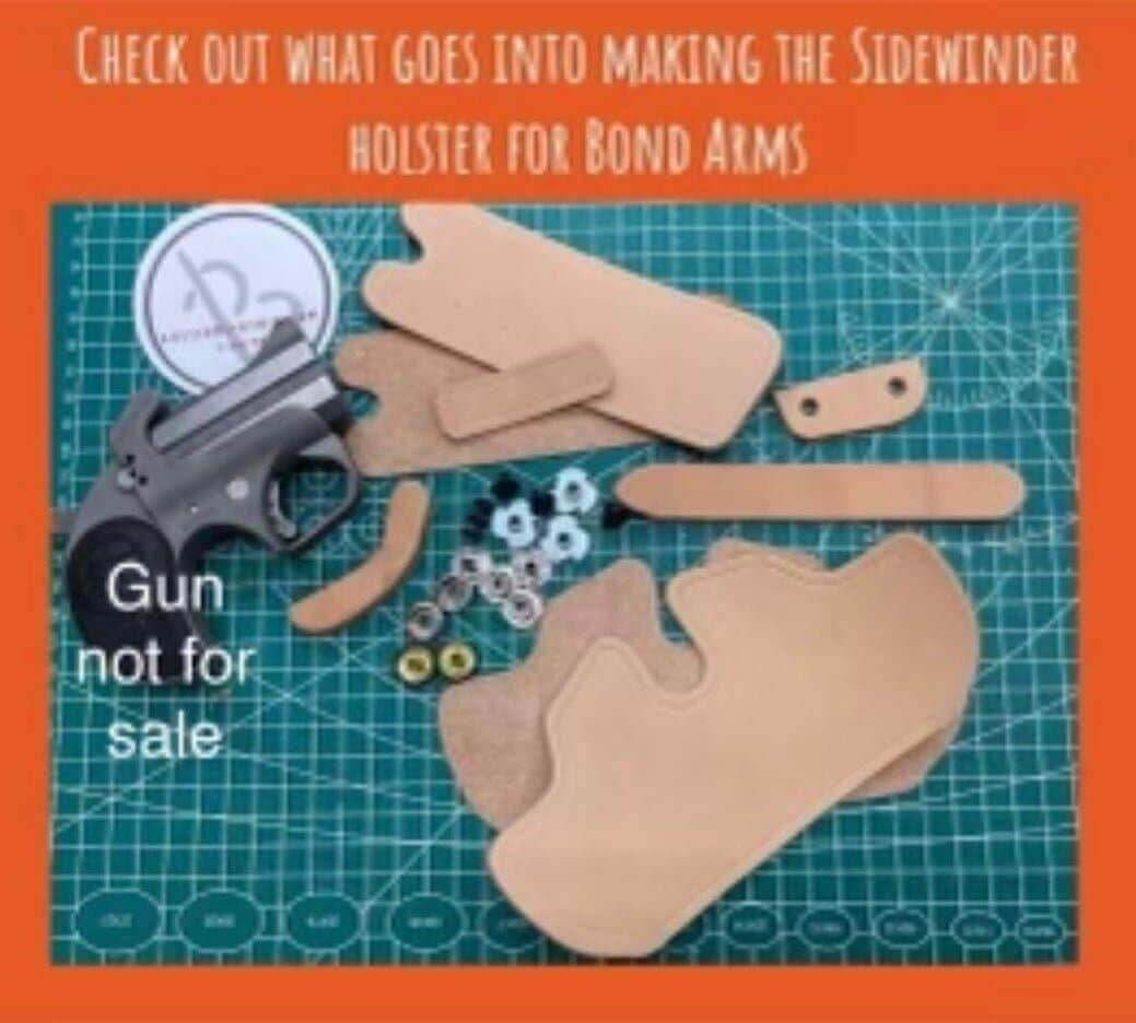 *Made to Order* LH/RH Sidewinder Holster for Bond Arms