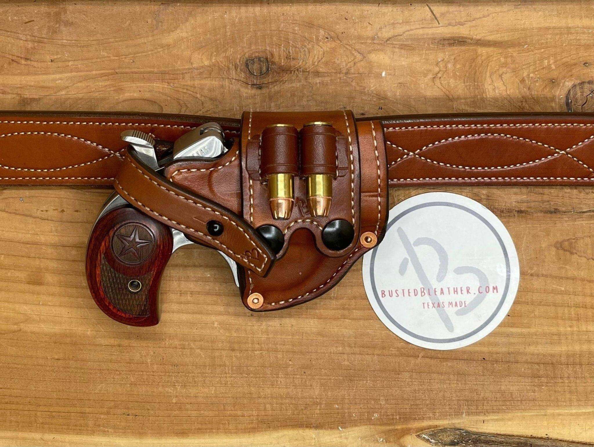 *Made to Order* LH/RH Sidewinder Holster for Bond Arms-Busted B Leather
