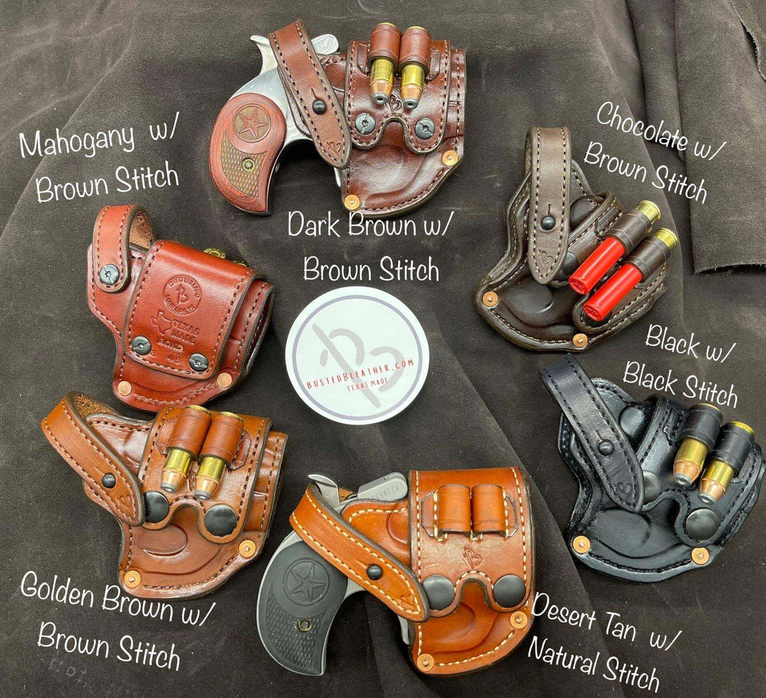 *Made to Order* LH/RH Sidewinder Holster for Bond Arms-Busted B Leather