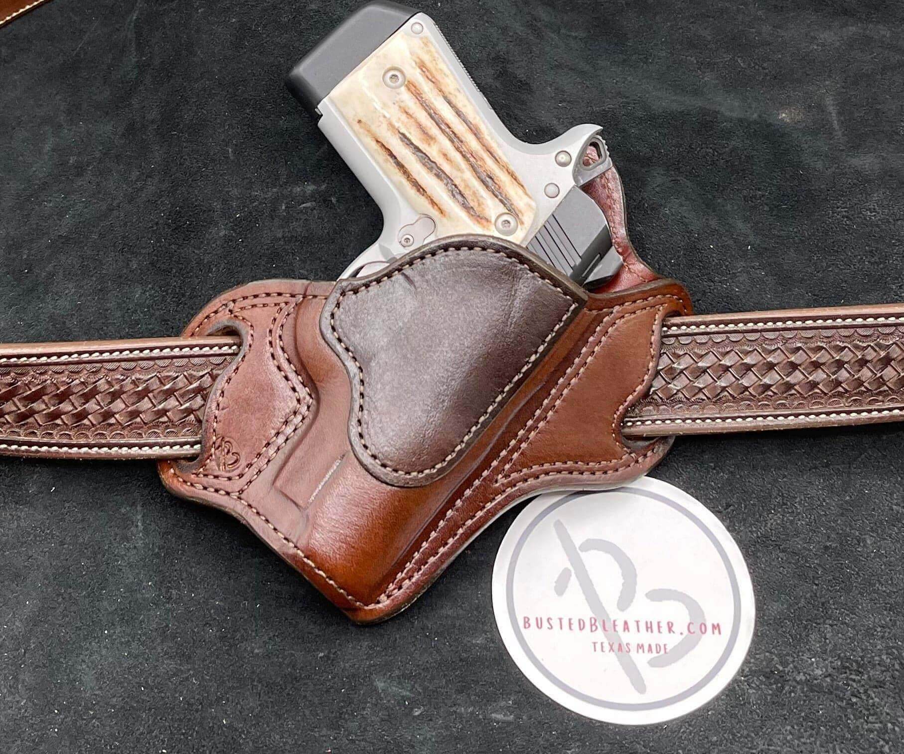 *Made to Order* LH/RH Texas Bodyguard Holster Made for Your Gun