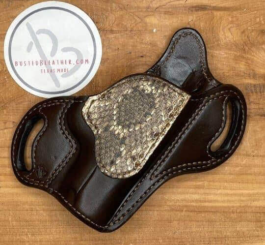 *Made to Order* LH/RH Texas Bodyguard Holster Made for Your Gun-Busted B Leather