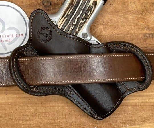 *Made to Order* LH/RH Texas Bodyguard Holster Made for Your Gun-Busted B Leather