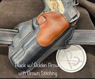 *Made to Order* LH/RH Texas Bodyguard Holster Made for Your Gun-Busted B Leather