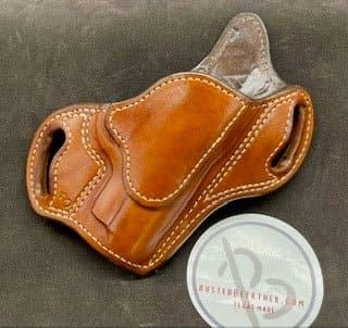 *Made to Order* LH/RH Texas Bodyguard Holster Made for Your Gun-Busted B Leather
