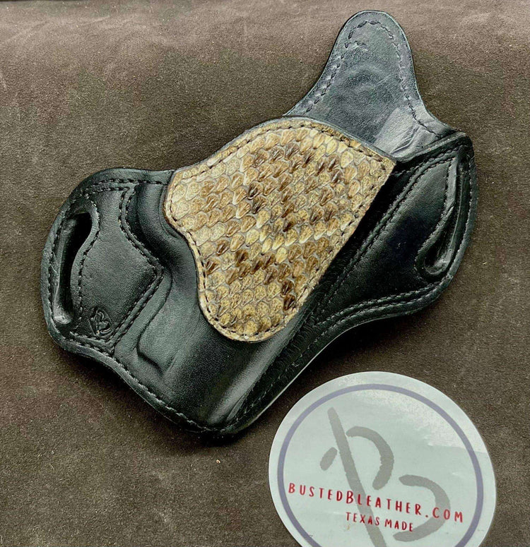 *Made to Order* LH/RH Texas Bodyguard Holster Made for Your Gun-Busted B Leather